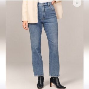 Abercrombie & Fitch Blue Straight Leg Jeans